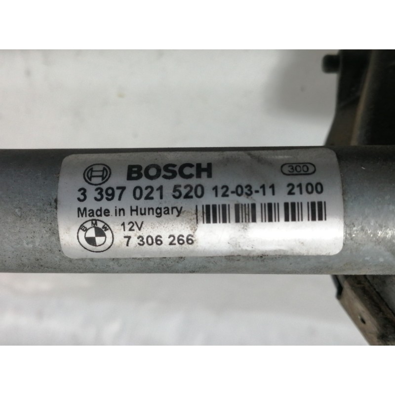 Recambio de motor limpia delantero para bmw serie 5 lim. (f10) 535d referencia OEM IAM 3397021520 7306266 1397220943