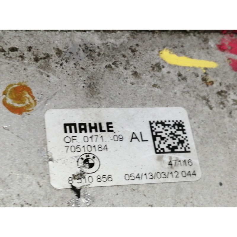 Recambio de radiador aceite para bmw serie 5 lim. (f10) 535d referencia OEM IAM 70510184  