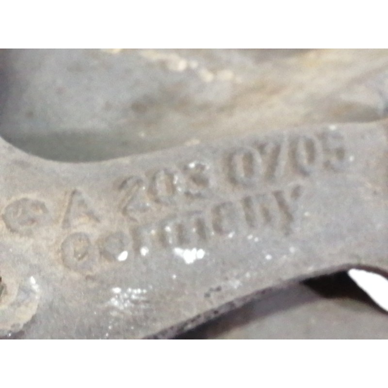 Recambio de mangueta trasera izquierda para mercedes-benz clase clk (w209) coupe 320 cdi (209.320) referencia OEM IAM A2030705  