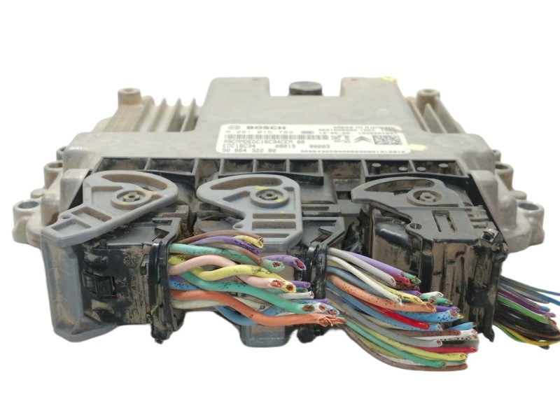 Recambio de centralita motor uce para citroën nemo x referencia OEM IAM  9666432280 EDC16C34 RBCMMDRDC16C34CEM 1039S24507 966158