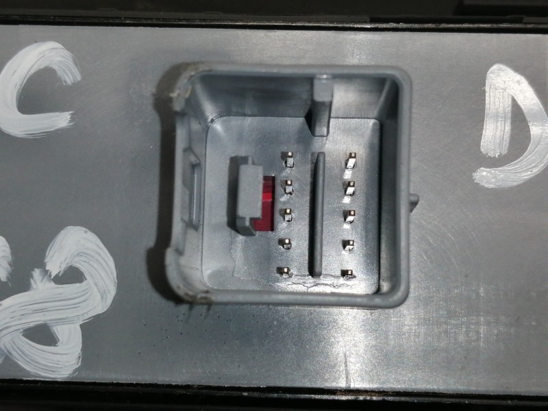 Recambio de mando elevalunas delantero izquierdo para volkswagen passat berlina (3c2) trendline referencia OEM IAM 3C1867171  