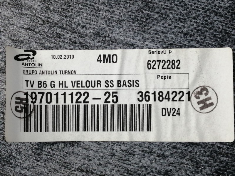 Recambio de guarnecido puerta trasera izquierda para volkswagen passat berlina (3c2) trendline referencia OEM IAM 3C5867211 1970