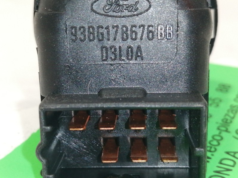 Recambio de mando retrovisor para ford fiesta (cb1) trend referencia OEM IAM 93BG17B676BB  