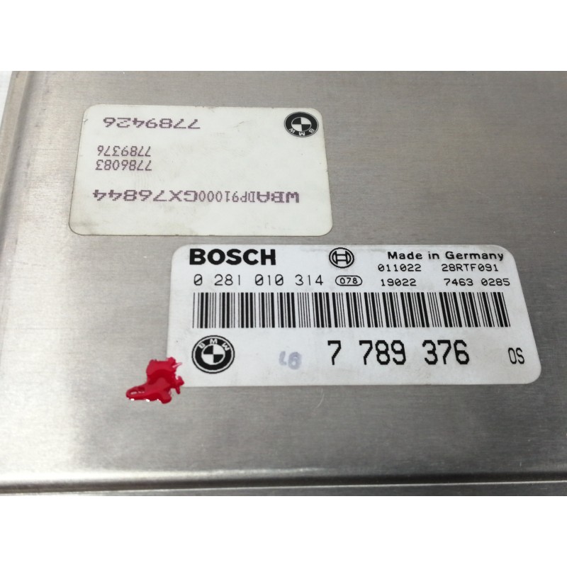 Recambio de centralita motor uce para bmw serie 5 touring (e39) 525d referencia OEM IAM 0281010314  