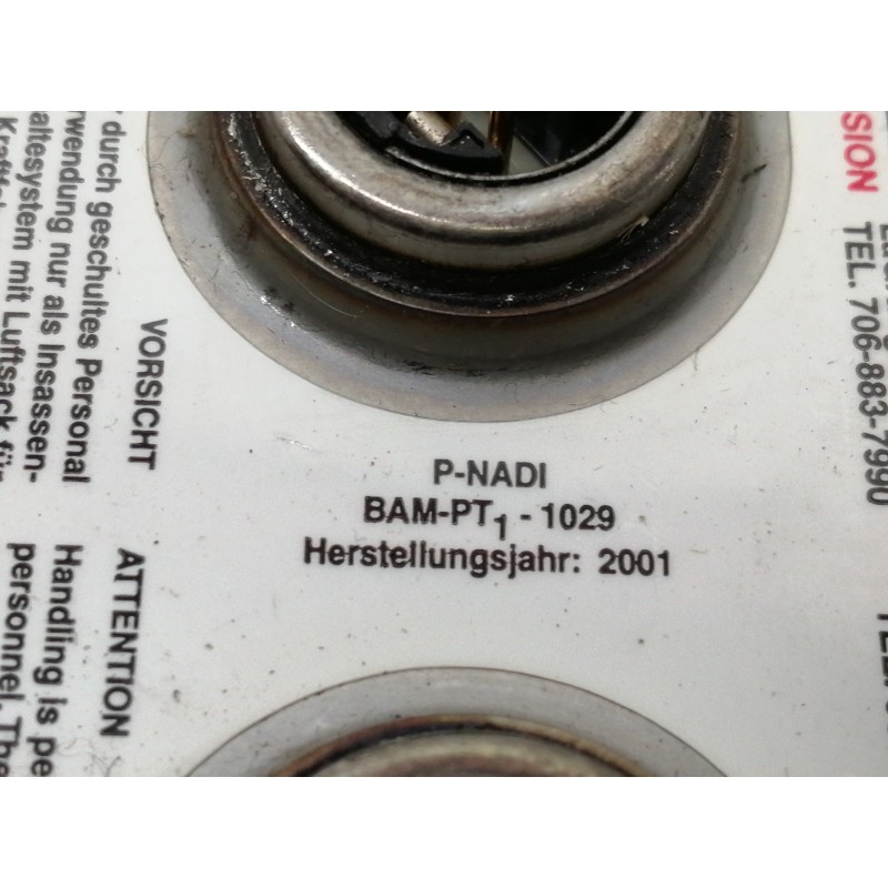 Recambio de airbag delantero izquierdo para bmw serie 5 touring (e39) 525d referencia OEM IAM 33109680803X  