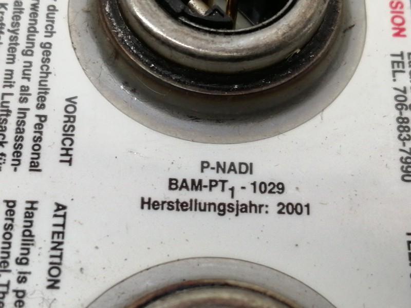 Recambio de airbag delantero izquierdo para bmw serie 5 touring (e39) 525d referencia OEM IAM 33109680803X  