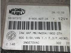 Recambio de centralita motor uce para fiat seicento (187) active referencia OEM IAM 55187372   2