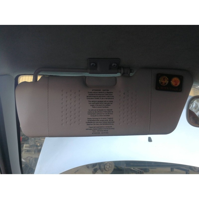 Recambio de parasol izquierdo para fiat seicento (187) active referencia OEM IAM   