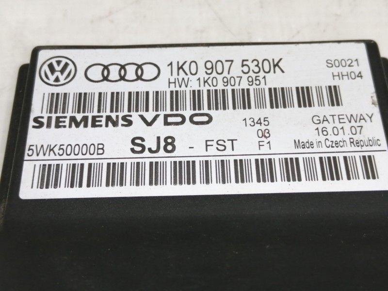 Recambio de modulo electronico para renault koleos dynamique pack2 referencia OEM IAM 1K0907530K 1K0907951 5WK50000B