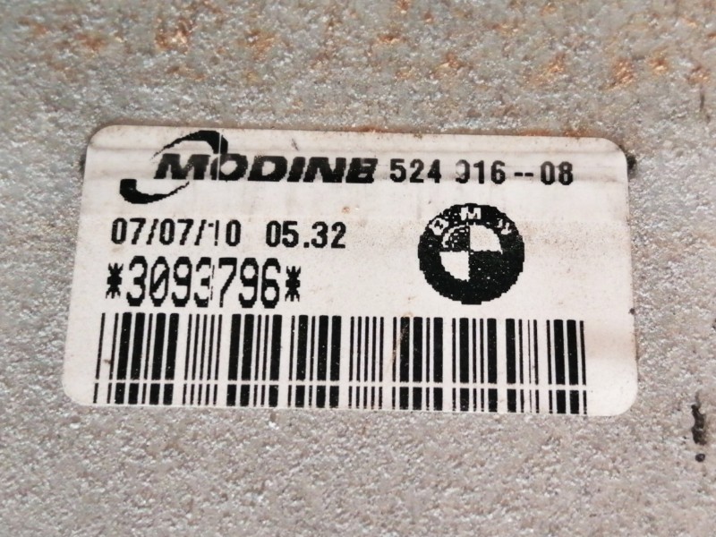 Recambio de intercooler para bmw serie 1 coupe (e82) 118d referencia OEM IAM 52491608 3093796 