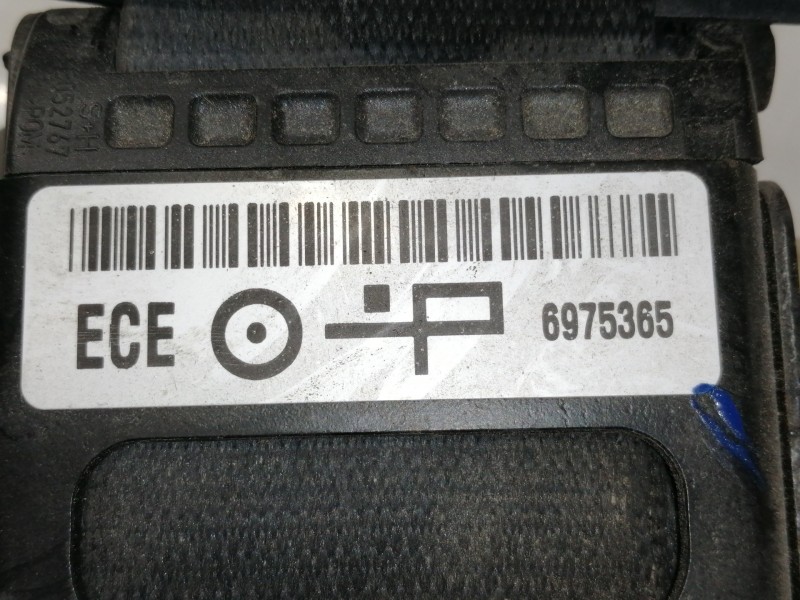 Recambio de cinturon seguridad trasero izquierdo para bmw serie 3 berlina (e90) 320d referencia OEM IAM 6975365 305279799001AN 0