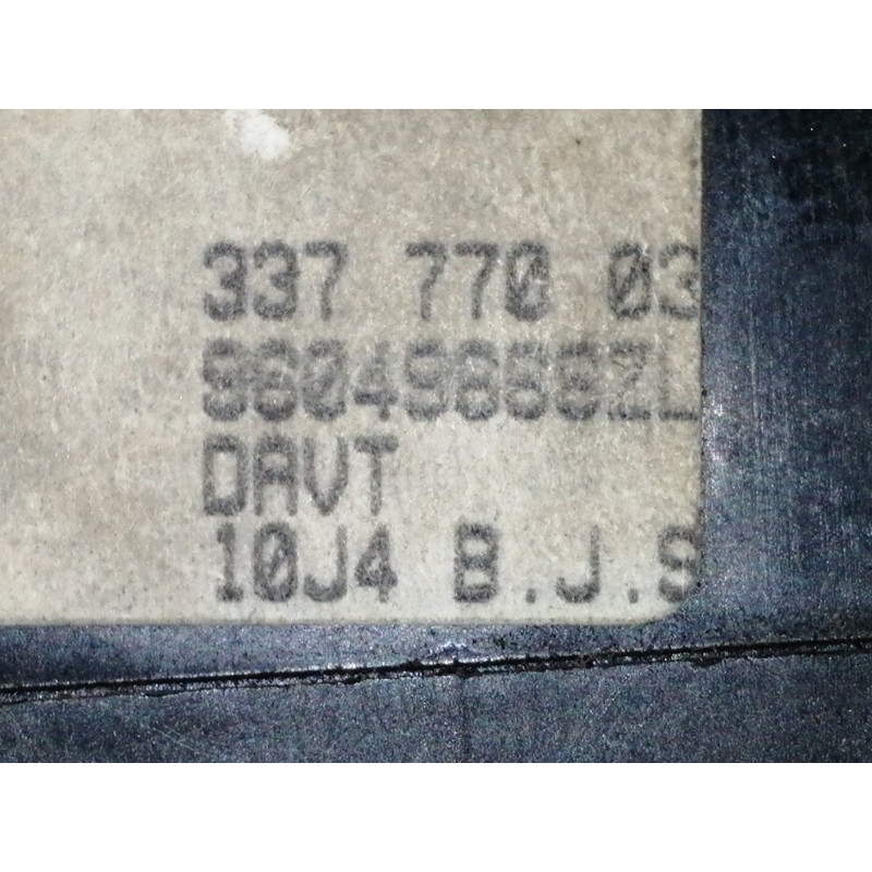 Recambio de mando luces para ligier js20 referencia OEM IAM 96049666ZL 33777003 