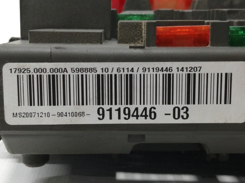 Recambio de caja reles / fusibles para bmw serie 3 berlina (e90) 320d referencia OEM IAM 911944603 911944603 