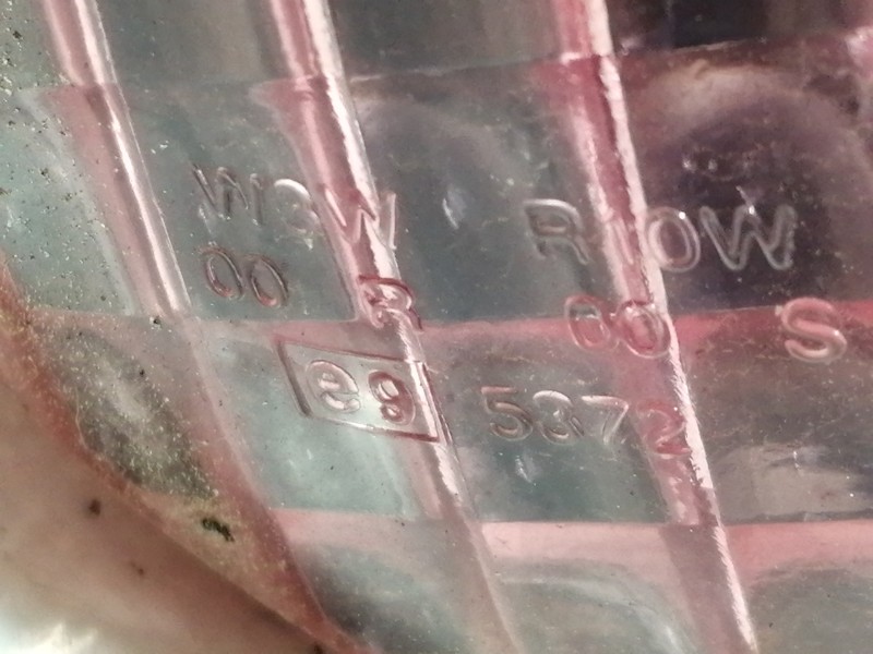 Recambio de piloto trasero derecho interior para ligier js20 referencia OEM IAM 5372  