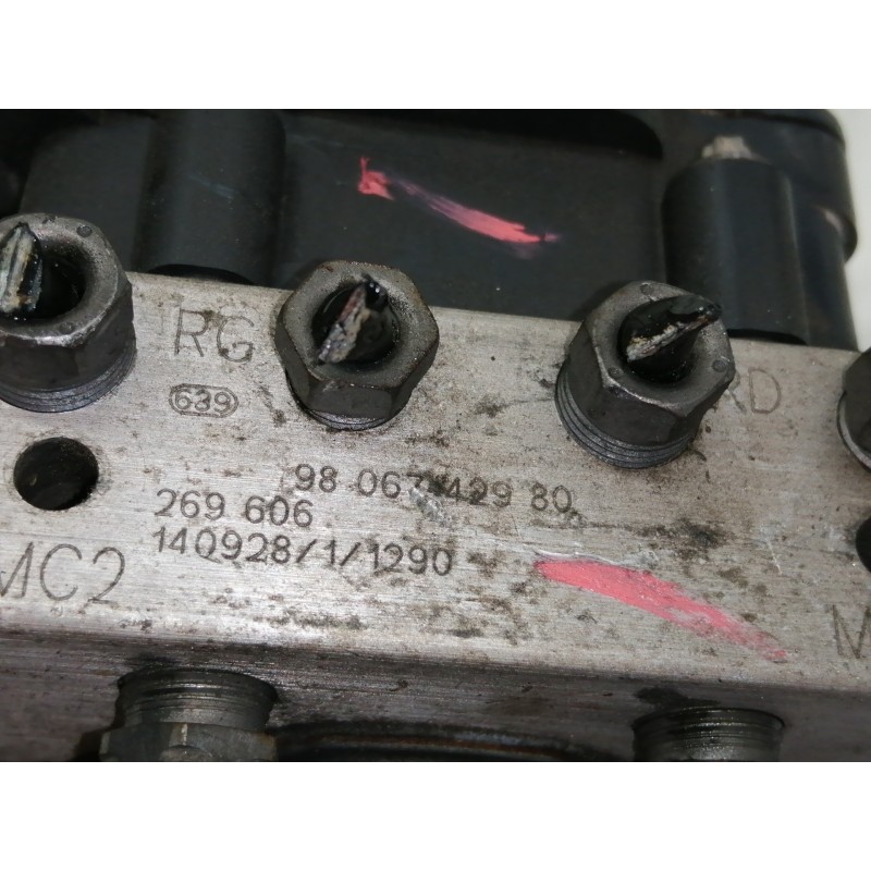 Recambio de abs para citroën c4 grand picasso seduction referencia OEM IAM 9806742980  