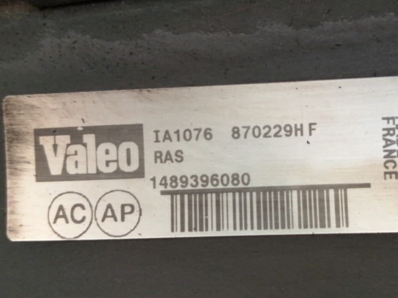 Recambio de intercooler para lancia phedra (180) 2.2 jtd 16v executive referencia OEM IAM 1489396080 870229H 