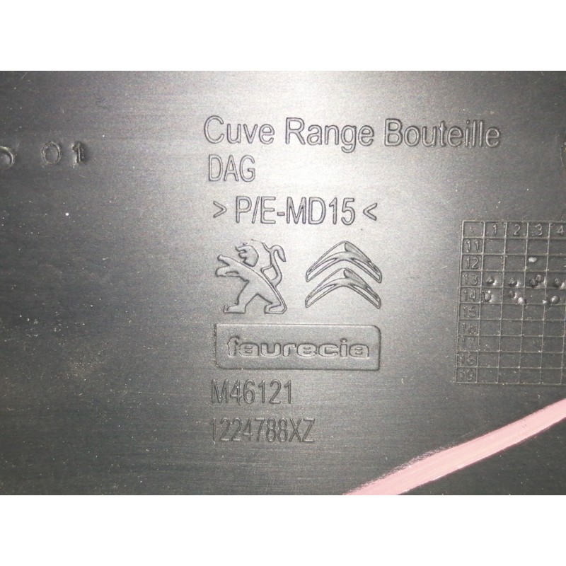 Recambio de guantera para citroën c4 grand picasso seduction referencia OEM IAM 1224788XZ  