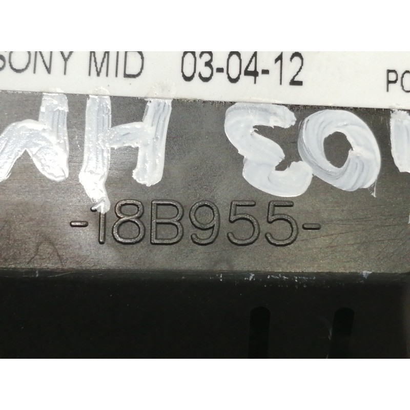 Recambio de pantalla multifuncion para ford fiesta (cb1) trend referencia OEM IAM 18B955 BA6T18B955FB B4K50V000949 