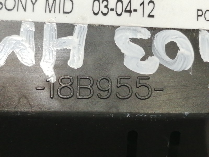 Recambio de pantalla multifuncion para ford fiesta (cb1) trend referencia OEM IAM 18B955 BA6T18B955FB B4K50V000949 