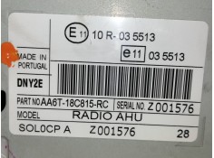 Recambio de sistema audio / radio cd para ford fiesta (cb1) trend referencia OEM IAM 10R035513 AA6T18C815  2