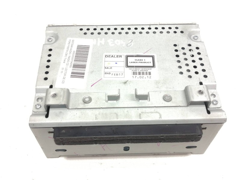 Recambio de sistema audio / radio cd para ford fiesta (cb1) trend referencia OEM IAM 10R035513 AA6T18C815 