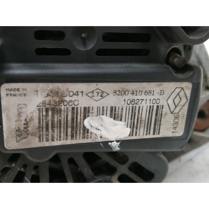 Recambio de alternador para renault megane ii classic berlina confort authentique referencia OEM IAM 8200410681B  