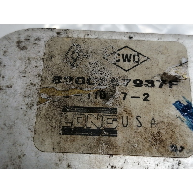 Recambio de enfriador aceite motor para renault scenic ii authentique referencia OEM IAM 8200287937F  