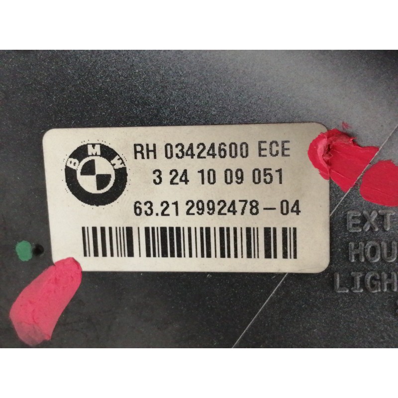 Recambio de piloto trasero derecho para bmw x1 (e84) xdrive 20d referencia OEM IAM RH03424600ECE  