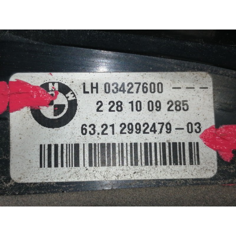 Recambio de piloto trasero izquierdo interior para bmw x1 (e84) xdrive 20d referencia OEM IAM 03427600  