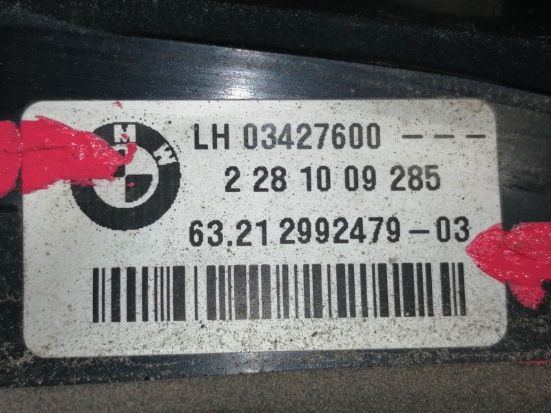 Recambio de piloto trasero izquierdo interior para bmw x1 (e84) xdrive 20d referencia OEM IAM 03427600  