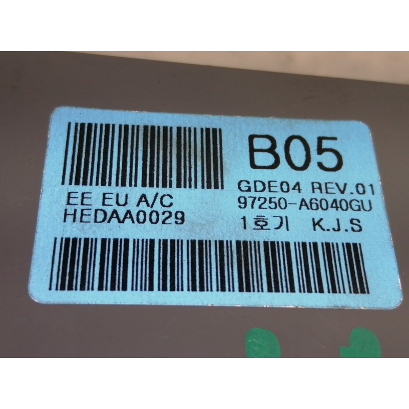Recambio de mando calefaccion / aire acondicionado para hyundai i30 (gd) classic referencia OEM IAM 97250A6040GU  