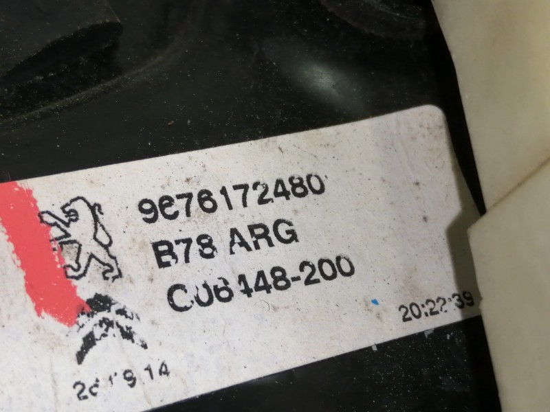 Recambio de elevalunas trasero izquierdo para citroën c4 grand picasso seduction referencia OEM IAM 9676172480  