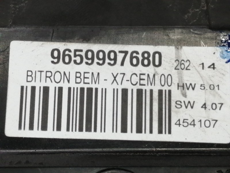 Recambio de modulo electronico para citroën c4 grand picasso seduction referencia OEM IAM 9659997680  