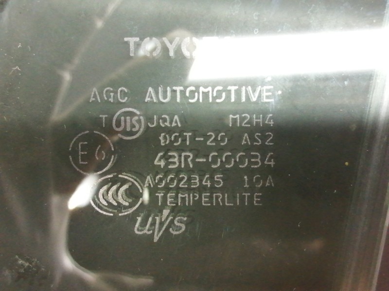 Recambio de luna delantera derecha para toyota rav 4 (a3) advance referencia OEM IAM 43R00034  