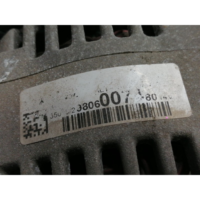 Recambio de alternador para peugeot 208 active referencia OEM IAM 9806007480  