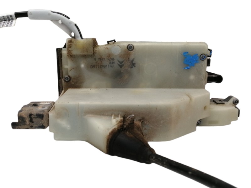 Recambio de cerradura puerta trasera derecha para peugeot 208 active referencia OEM IAM 9812501180 40747192R 