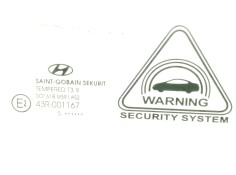 Recambio de luna delantera derecha para hyundai i30 (gd) style referencia OEM IAM CRISTALPUERTA   2