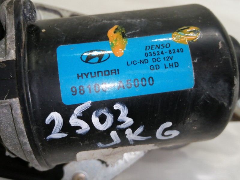 Recambio de motor limpia delantero para hyundai i30 (gd) style referencia OEM IAM 98100A5000  