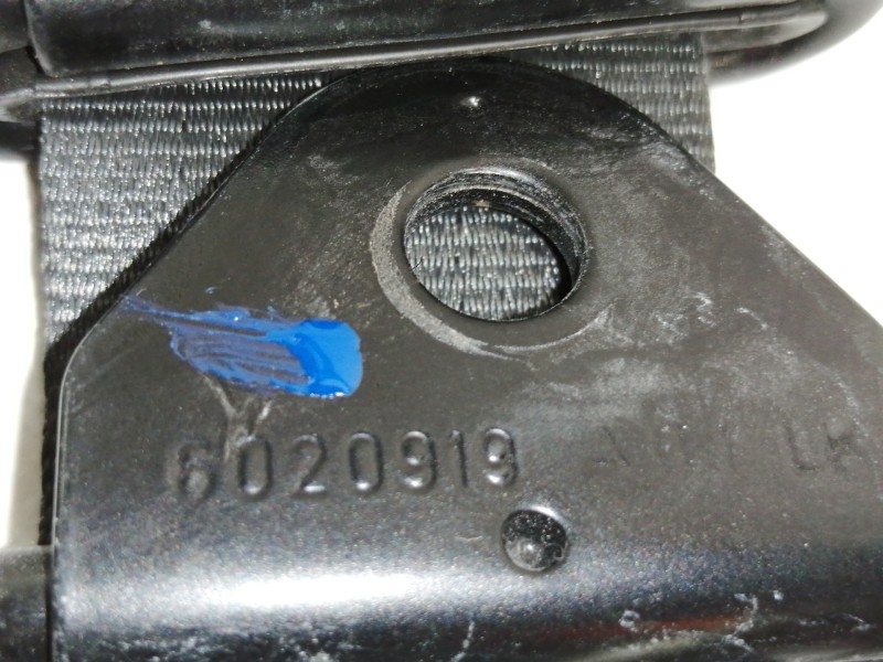 Recambio de cinturon seguridad trasero central para ford c-max (cb3) ghia referencia OEM IAM 3M51R611B68 601597800D 