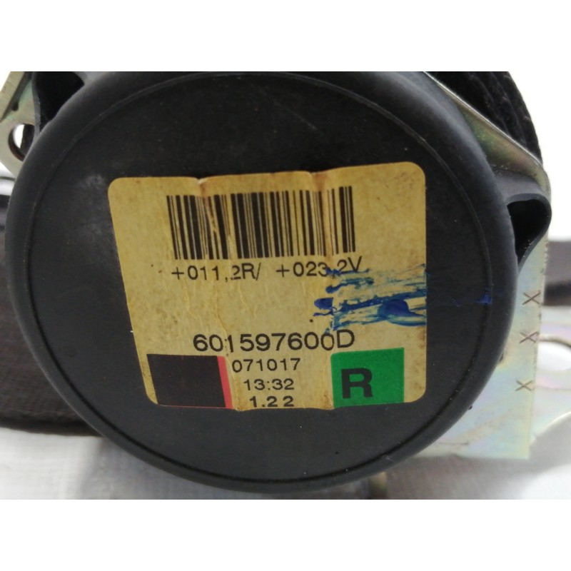 Recambio de cinturon seguridad trasero derecho para ford c-max (cb3) ghia referencia OEM IAM 3M51R611B68AH 601597600D 