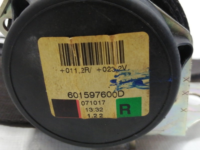 Recambio de cinturon seguridad trasero derecho para ford c-max (cb3) ghia referencia OEM IAM 3M51R611B68AH 601597600D 