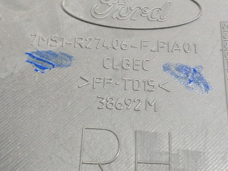 Recambio de guarnecido puerta trasera derecha para ford c-max (cb3) ghia referencia OEM IAM 7M51R27406  