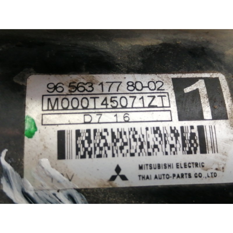 Recambio de motor arranque para citroën c3 1.4 furio referencia OEM IAM 9656317780  