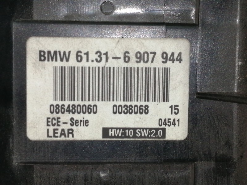 Recambio de mando luces para bmw serie 3 berlina (e46) 2.0 16v diesel cat referencia OEM IAM 61316907944  