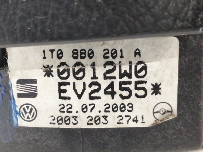 Recambio de airbag delantero izquierdo para volkswagen touran (1t1) trendline referencia OEM IAM 6018838  