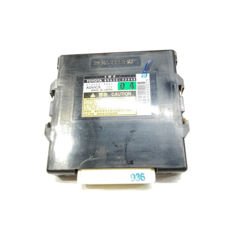 Recambio de modulo electronico para toyota rav 4 (a3) advance referencia OEM IAM 8963042040 0795009361 593610000015 