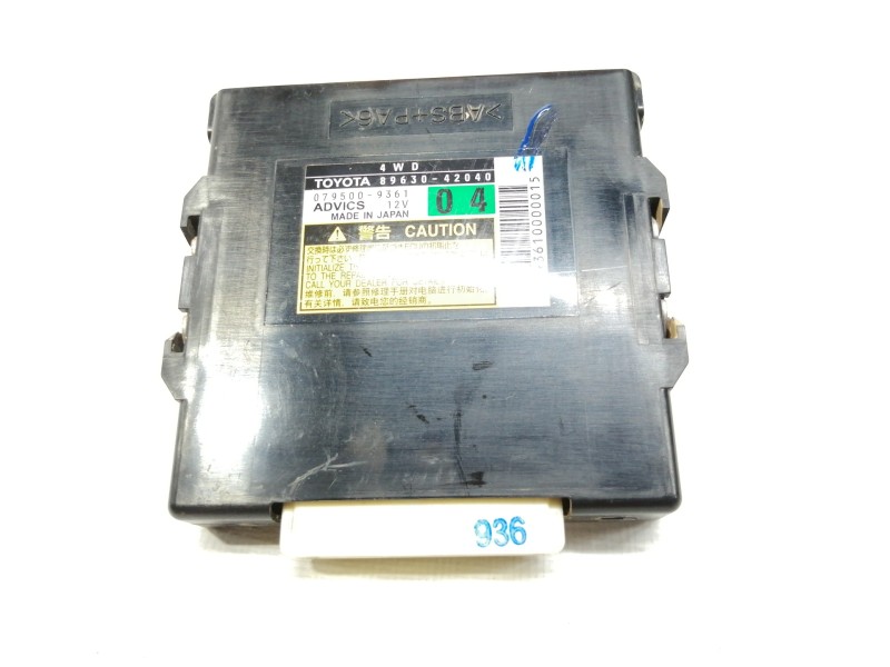 Recambio de modulo electronico para toyota rav 4 (a3) advance referencia OEM IAM 8963042040 0795009361 593610000015 