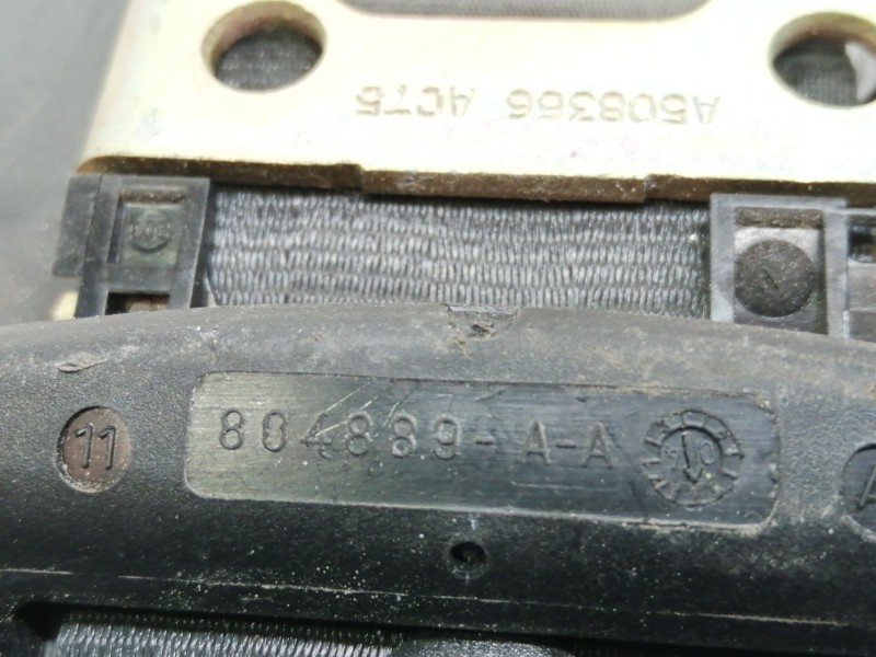 Recambio de cinturon seguridad trasero derecho para peugeot 206 cc cc referencia OEM IAM A508366  