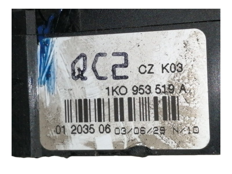 Recambio de mando limpia para volkswagen touran (1t1) trendline referencia OEM IAM 1K0953519A  