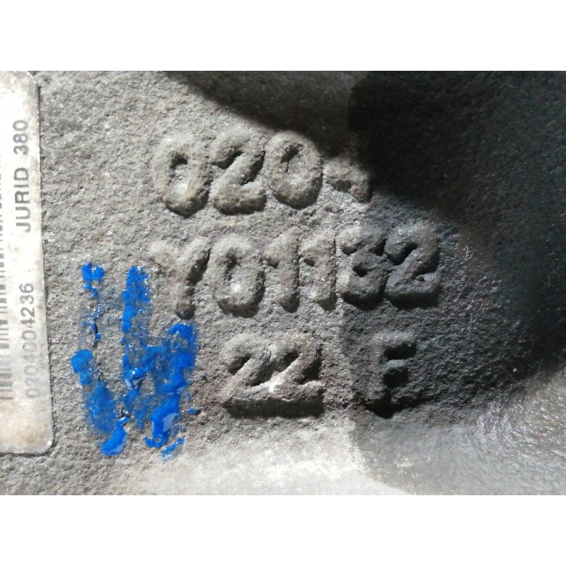 Recambio de pinza freno delantera derecha para peugeot 206 cc cc referencia OEM IAM 0204Y0113222F  